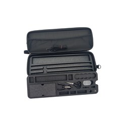 LS 大硬殼包基本款 - 釣魚配件收納箱、釣具保護盒、工具套裝, 黑色, 1套