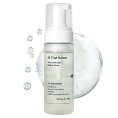 올댓네이쳐 스킨 버블 마스크 팩 토너 8대 임상시험 완료, 1개, 150ml