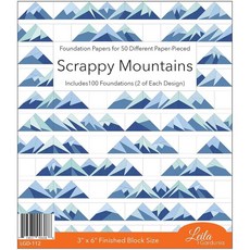 Leila Gardunia의 Scrappy Mountains 파운데이션 종이 조각 패드, Leila Gardunia의 Scrappy Mounta