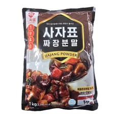 짜장가루 중찬명가 사자표 업소용 짜장 짜장면 짜장밥, 1kg, 6개