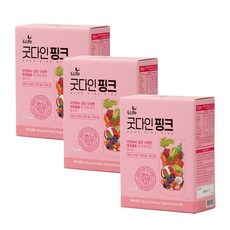 지라이프 굿다인핑크 / 고단백&고식이섬유 식사대용식, 300g, 3박스