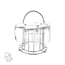 사렌콩 스텐 클로브 6구 컵홀더 컵거치대 스텐컵거치대 싱크대컵건조대 주방건조대