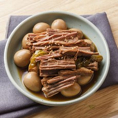 푸디헤븐 짜지 않고 부드러운 소고기 메추리알 장조림 500g, 3개