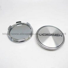 휠캡 허브스페이스 Vossen 휠 센터 캡 허브 68mm/63mm 자동차 림 보호 방진 플라스틱 커버 4 개 [호환], C