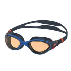 Speedo 유니 성인용 수영 고글 바이오퓨즈 2.0 120480, 1개, Turkish Sea/Amber