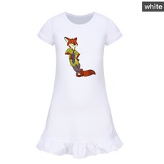 瘋狂動物城 女孩短袖睡裙家居服