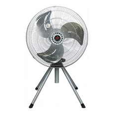 金展輝 18吋四腳工業立扇 台灣製造 家用電風扇 馬達不發燙 可左右擺頭, 藍水鯨(三支腳樣式)圖二耐用款,1單限購1台，2台以上請分開下單