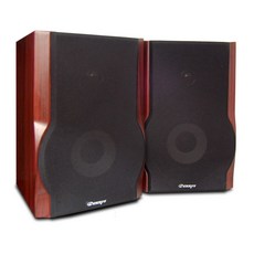Dennys 家用劇院喇叭 木質外觀 客廳臥室適用, 紅木, SP-5200