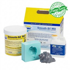 Smooth Sil 960 (1kg)-고품질 고경도 몰드용 부가형실리콘 (경도 60), 1개, 1L