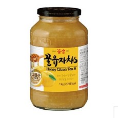 VCM 꽃샘 꿀 유자차 S 1kg, 1, 1