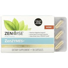 ZENWISE LABS 酵素膠囊, 1盒, 90 入