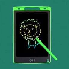 신광 레인보우8.5칼라 LCD매직노트8.5 전자칠판 메모패드 요술칠판-마술칠판 에디슨노트, 상세페이지 참조