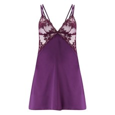 플뢰르오브잉글랜드 레이스 트리밍 슬립 나이트 드레스