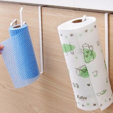 무타공키친타올걸이 싱크대하부장 행주 키친타올꽂이, E3534주방걸이 화이트