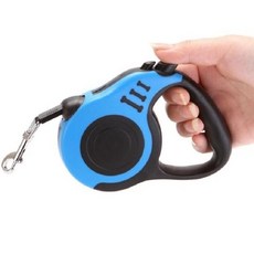 강아지 애견 목줄 리드줄 3m 강아지하네스 강아지목줄 하네스 애견목줄 강아지가슴줄, 파랑색, 상세 설명 참조