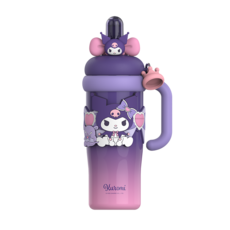 크로스 보더 산리오 뽀뽀 텀블러 960밀리리터, 1개, 960ml, 960ml 쿠로미