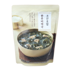 조선호텔 한우미역국, 4개, 730g