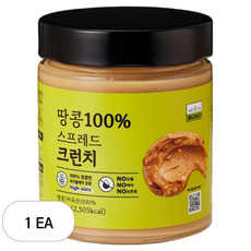 칠갑농산 땅콩 스프레드 크런치, 400g, 1개