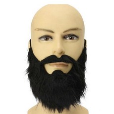 분장 수염 코스프레 세트 산신령 산타할 프 이즈 크리스마스 콧수염 코스튬