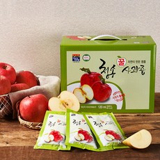 청송 청정 꿀 사과즙, 120ml, 1개