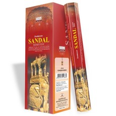 다르샨 인센스스틱 6팩 세트 120개입, 샌달