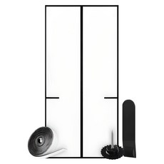 Dailygongam 居家防風 防風塑膠膜套組, 1套