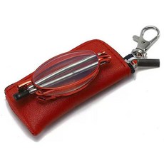 더쉴드 휴대가 간편한 접이식 초경량 돋보기 안경테( 블루라이트 차단), 1개, 1. Luxee  Red