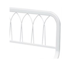 高鐵線設計床邊護欄 M01-004, 白色