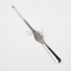 게가위 세트 새우가위 게포크 크랩 게살 대게 킹크랩 스푼 포크, 크랩포크, 1개, 실버