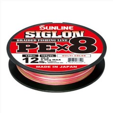 [선라인] 시그론 PE x8합사 SIGLON 합사라인 150m, 멀티컬러 1.5호