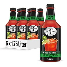 Mr & Mrs T Bold & Spicy Bloody Mary Mix 1.75 L bottle Mr & Mrs T Bold & Spicy 블러디 메리 믹스 1.75L 병(6팩