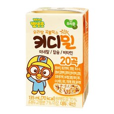 아기 어린이 두유 키디밀 식사대용 균형영양식, 135ml, 1개