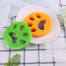 빨래보조 흡착볼 실리콘 먼지흡착 세탁볼, 그린