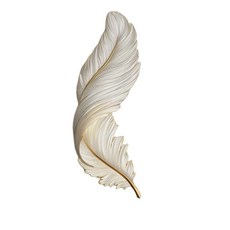 깃털 거실 그림 액자 인테리어 벽걸이 배경 소파 무드등 조명, 충전, B - 거실에 수평 설치