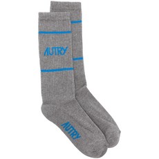 오트리 로고 인타르시아 스트라이프 양말