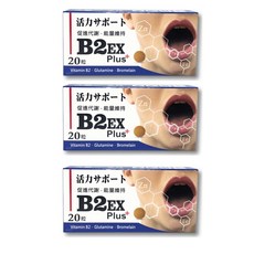 活力サポート B2EX Plus+ 維持能量, 3個, 20顆