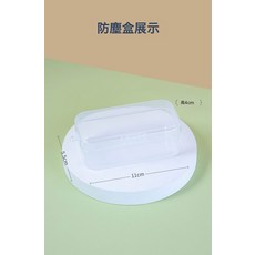 DFMEI 嬰兒安撫玩嘴大嘴猴超軟磨牙牙膠雙色圓頭液態全硅膠睡眠安撫玩嘴, 1個, 如圖, PP盒