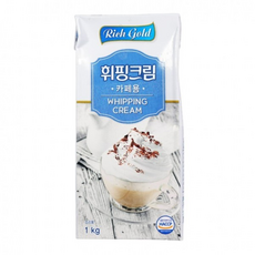 리치골드 냉장 식물성 휘핑크림, 1개