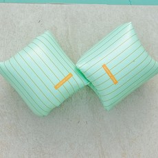 썸머차일드 프리미엄 롤업 암튜브 성인 아동 공용 물놀이 감성 팔튜브 암링, 1개, 아쿠아 민트 (RR06)