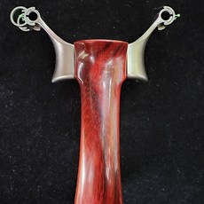 靈龍彈弓三代單卡打靶競技戶外指嚮性好木鈦鋁鈦全鈦, 1個, 靈龍三代【專用瞄具】,外弓門80毫米