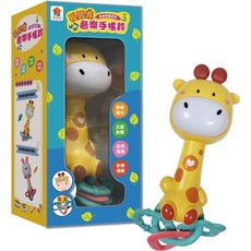 双美 7首轻快旋律 动物音效 节奏游戏 3个几何环状配件, 長頸鹿音樂手搖鈴
