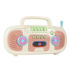 多功能音話筒幼兒樂器玩具, 象牙白，粉色