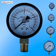 1562번 압력게이지 50mm 20k (2.0mpa)일반 압력계 / 소방 압력게이지 / 펌프 / 기관실 / 메이커제품, 1개