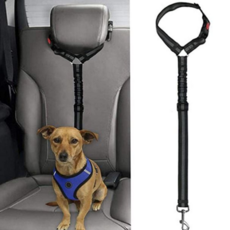 강아지 차량 벨트 안전 헤드레스트 반려견 애견 차량 벨트 목줄 반려동물 나일론 카시트 하네스 이동 리드, 애견벨트15 BL11732