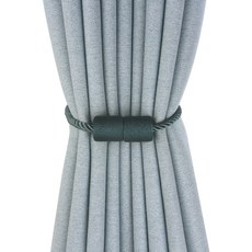 커튼 클립 Accesorios 로프 Cortinas 자기 버클 걸쇠 Holdbacks 기둥 Tiebacks 홀더 1Pc, 1pcs, Lake Blue