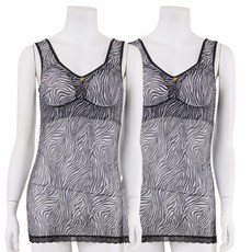 캐리루시 쿨망사 런닝브라 2p