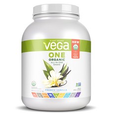 VeGa 多合1奶昔粉, 1.6 公斤, 法國香草, 1個