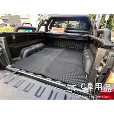 T.C車用品 EVA蜂巢式防水後廂墊, 黑色, 皮卡