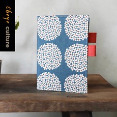 【網路限定】珠友 SC-03257 B6/32K台灣花布雙筆插書衣/書皮手帳書套 好好逛文具小舖, 1個, 04 繡球花園