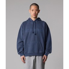 브랜드정품 디키즈 DICKIES 가먼트 다이드 폰트 로고 후드 Navy 346644
